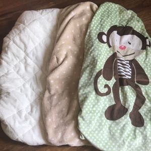 Changing  table pad cover